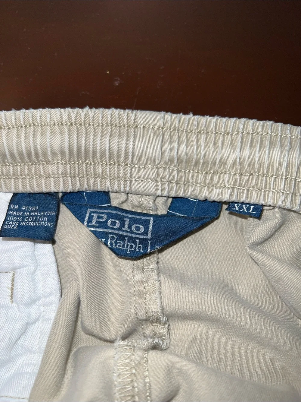 Polo by Ralph Lauren Khaki Tan Cargo Shorts